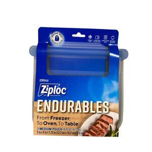 Ziploc Endurables 1 Medium Pouch 16 Fl Oz NEW Reusable Pouch Bag